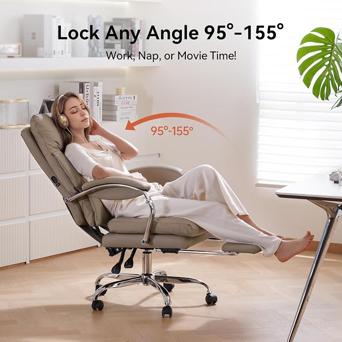 LEAGOO Heated and Massage Office Chairs - Image 4