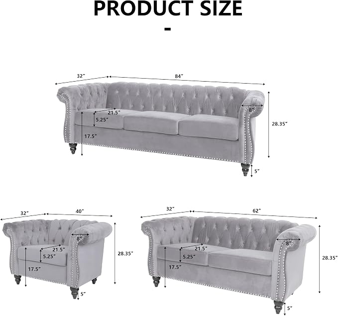 AVZEAR Living Room Accent Chair, Upholstered Sofa Chair Single Sofa Chair - Image 2
