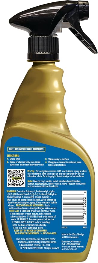 Rain-X 620232SRP All-Interior Cleaner Protectant & Repellent - Image 2