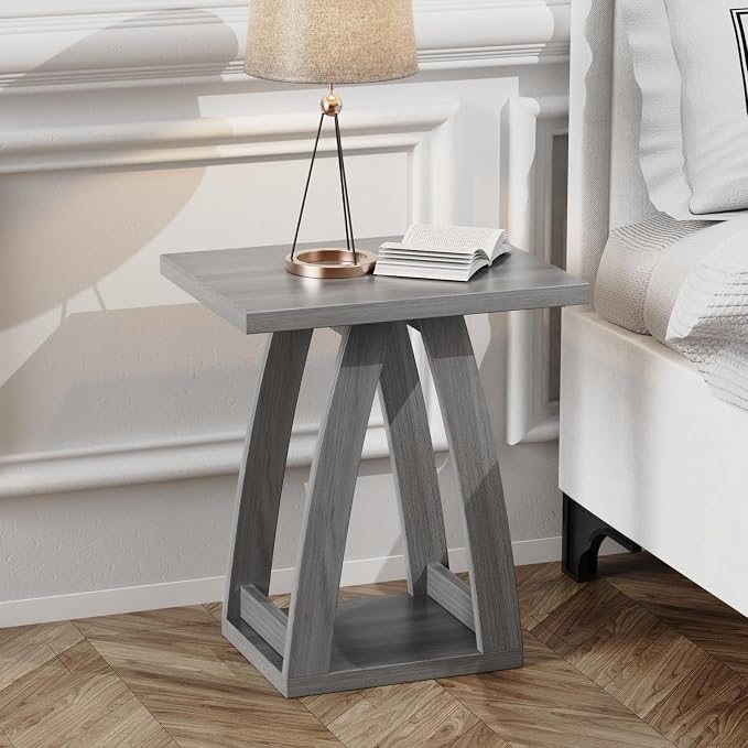 FROMJBEST End Tables Living Room, Side Table Beside Sofa, Nightstand - Image 2