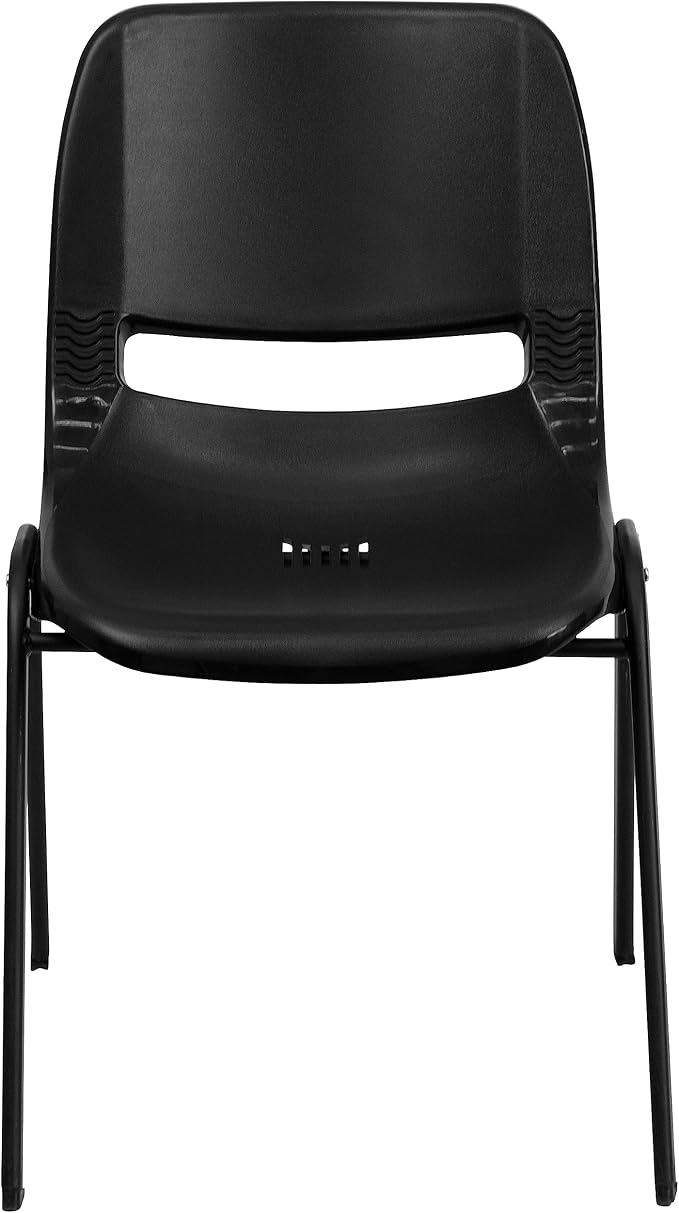 Flash Furniture HERCULES Series 440 lb. Capacity Kid's Black Ergonomic Shell - Image 5