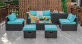 Tangkula 8 Pieces Patio Furniture Set by TANGKULA