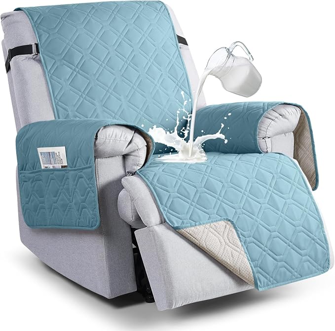 VANSOFY 100% Waterproof Recliner Chair Covers, Recliner Cover Non-Slip Dog by VANSOFYFURNITURECOVERS