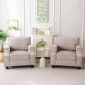 Rexulqo Oversized Accent Chair Set of 2, Oversized Armchair by REXULQO