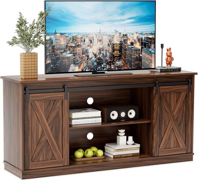 Sweetcrispy Farmhouse TV Stand 65 Inch by Sweetcrispy