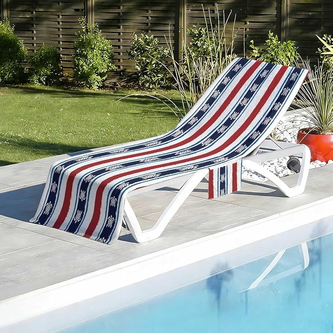 Irisbell Lounge Chair Towel Cover - Image 2