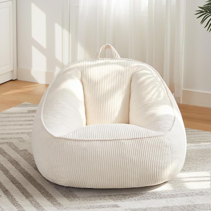 HUGHEAVEN Bean Bag Chairs for Kids, Toddler Bean Bag Chair, Comfy Cozy Reading - Image 8