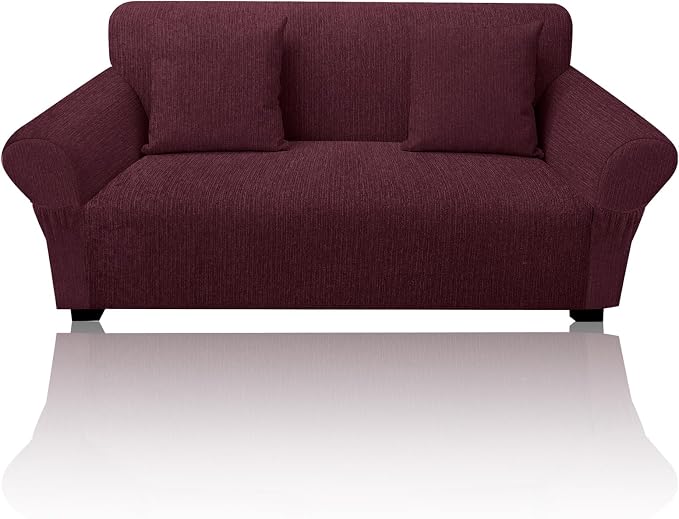 Loveseat Slipcover with 2 Pillow Cover by Jcones