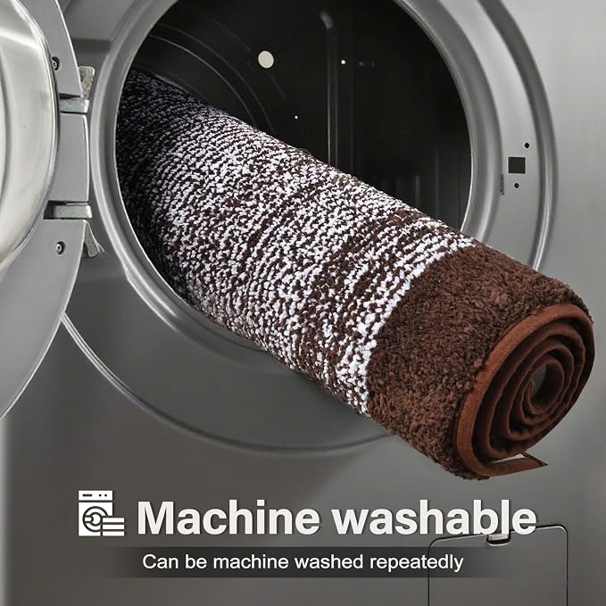 48x32 Large Bathroom Rugs Washable Non Slip, Soft Absorbent Quick Dry Mats - Image 9