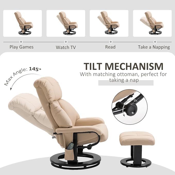 HOMCOM Massage Recliner Chair - Image 5