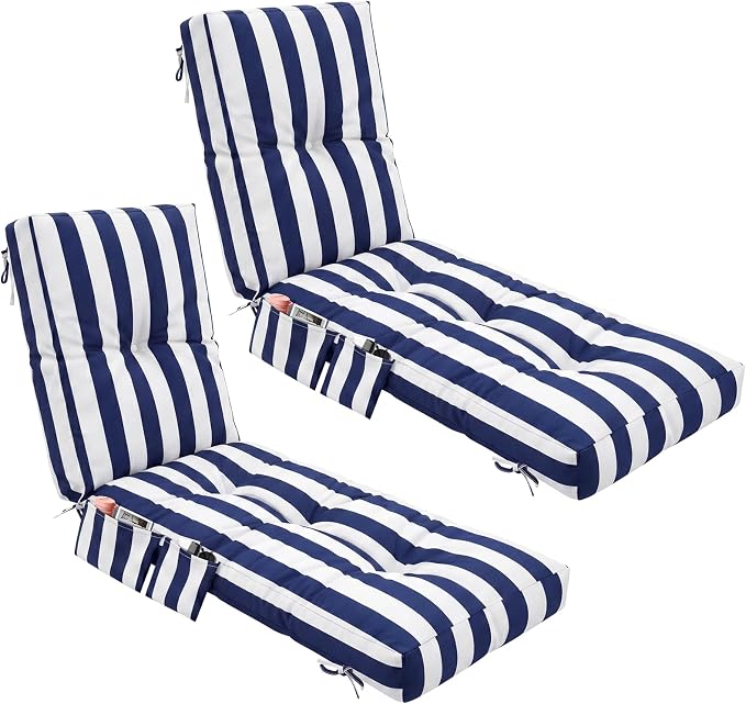Kigley Outdoor Chaise Lounge Cushions by Kigley
