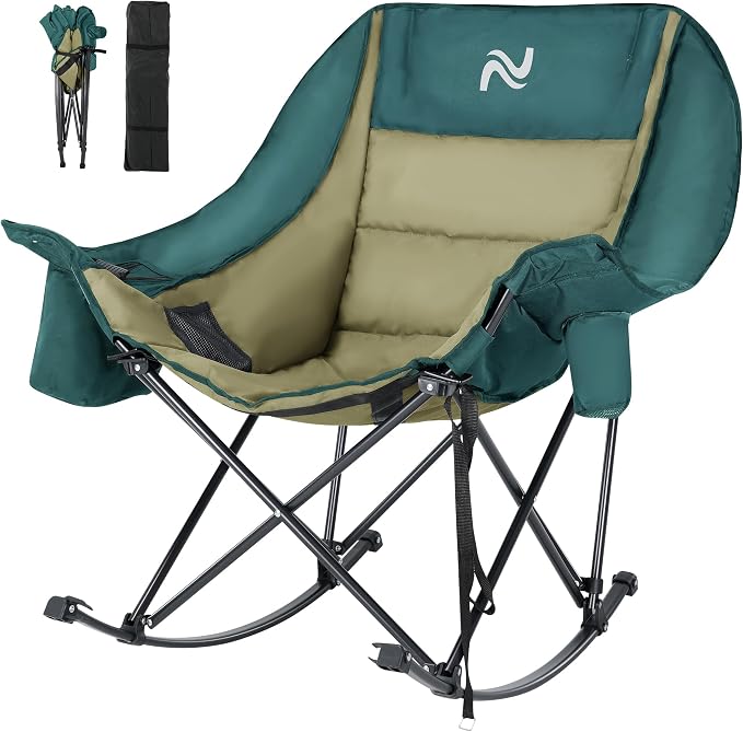 Slsy Oversized Rocking Camping Chair by Slsy