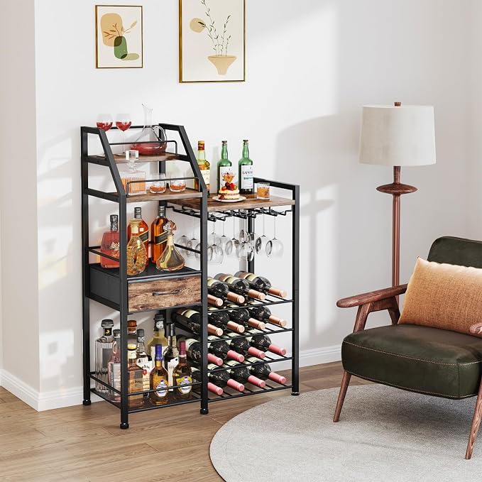 HapiRm Wine Rack Freestanding Floor - Image 7