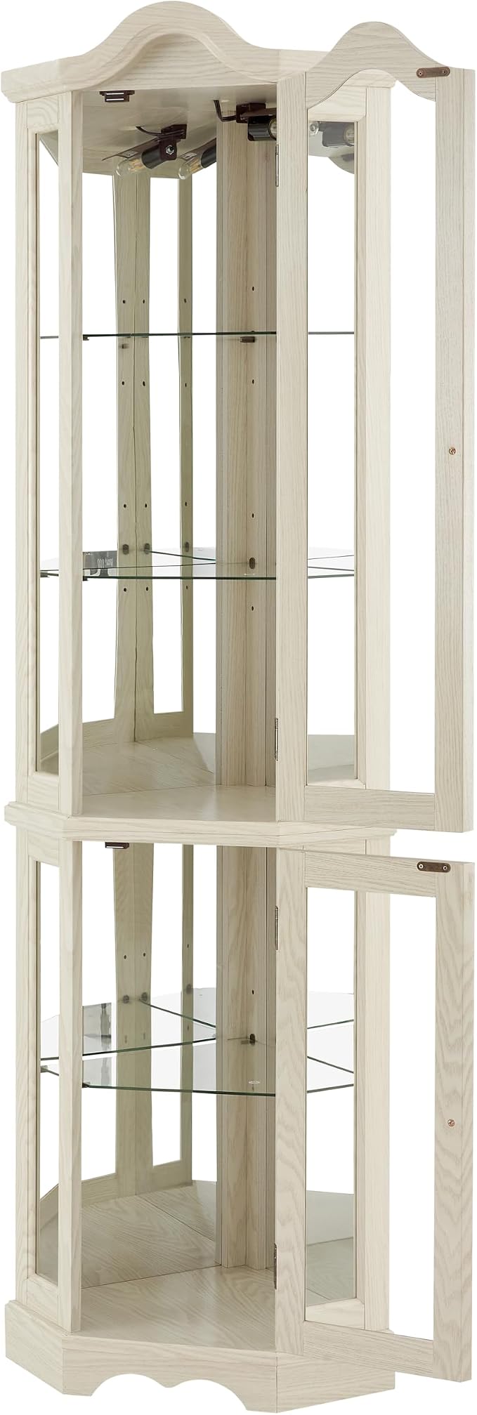 Glass Corner Display Cabinet - Image 9