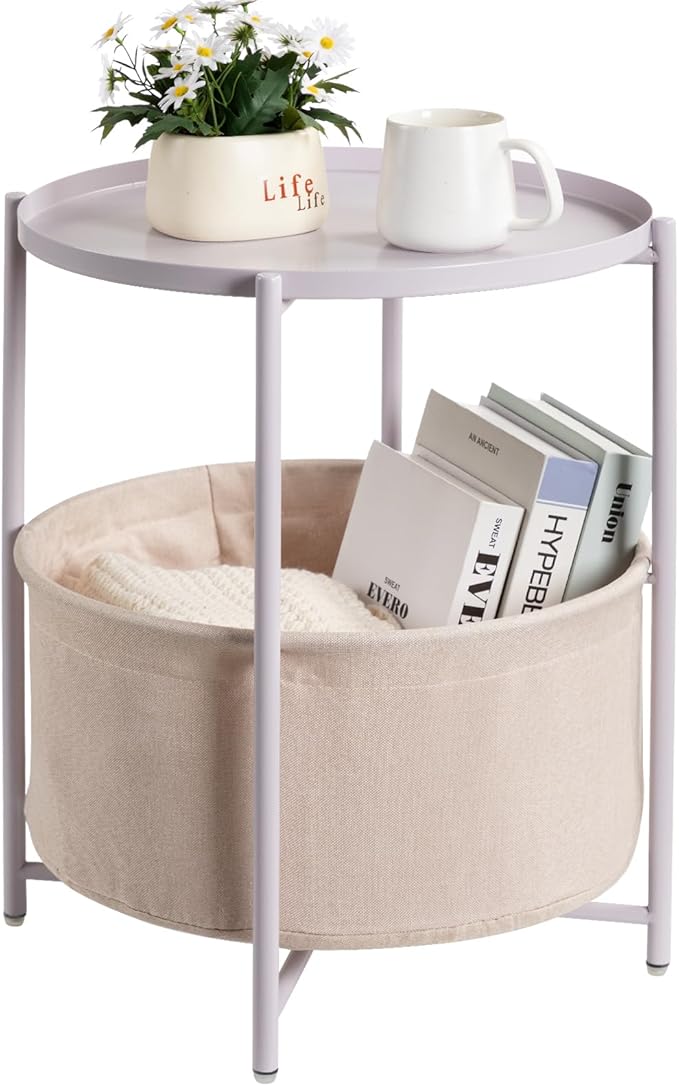 danpinera Round Side Table by danpinera