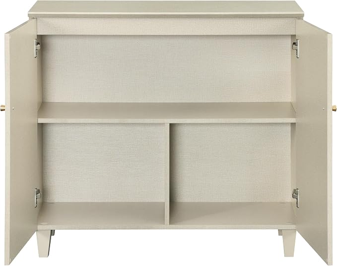 WAMPAT TV Stand Cabinets for 120+ Inches TVs, 4-in-1 Wood Media Console Table - Image 6