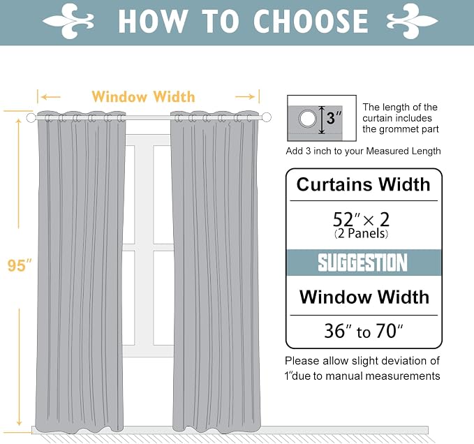 ChrisDowa 100% Blackout Curtains - Image 7