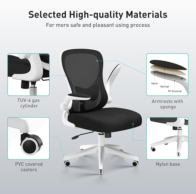 Hbada Office Chair Ergonomic Desk Chair, Office Desk Chairs - Image 9