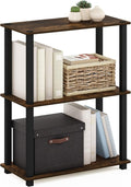 Furinno TURN-S-TUBE Storage Shelves, 3-Tier Book Shelf, Corner Shelf, Toolless by Furinno-FitsYourSpaceFitsYourBudget