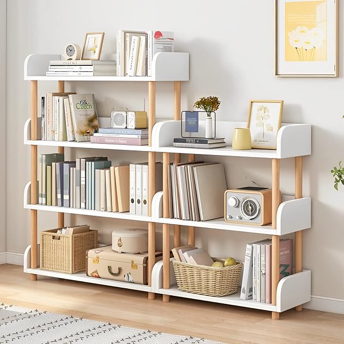 OSCHF 4-Tier Wooden Open Bookcase - Image 7