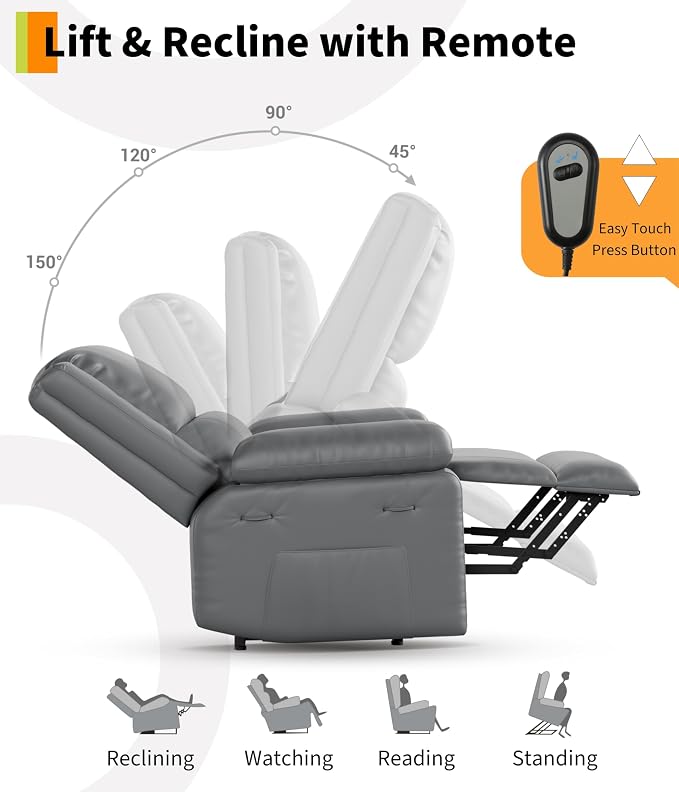 GarveeHome Power Lift Recliner Chair - Image 7