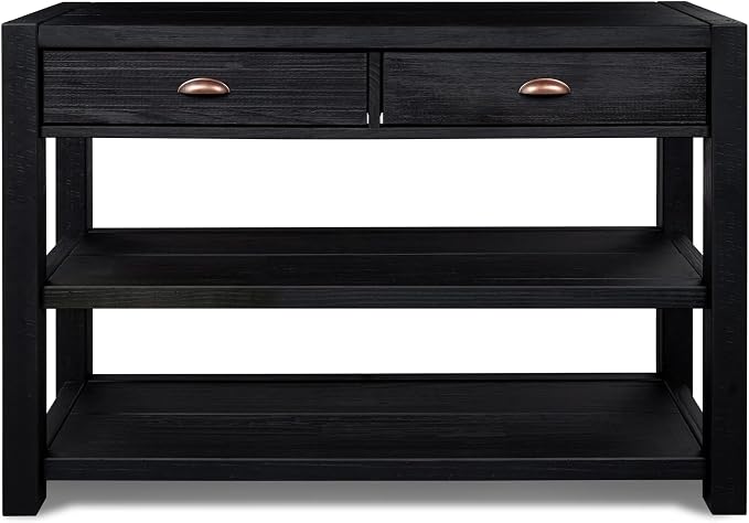 Grain Wood Furniture Montauk Console Table, Solid Wood - Image 4