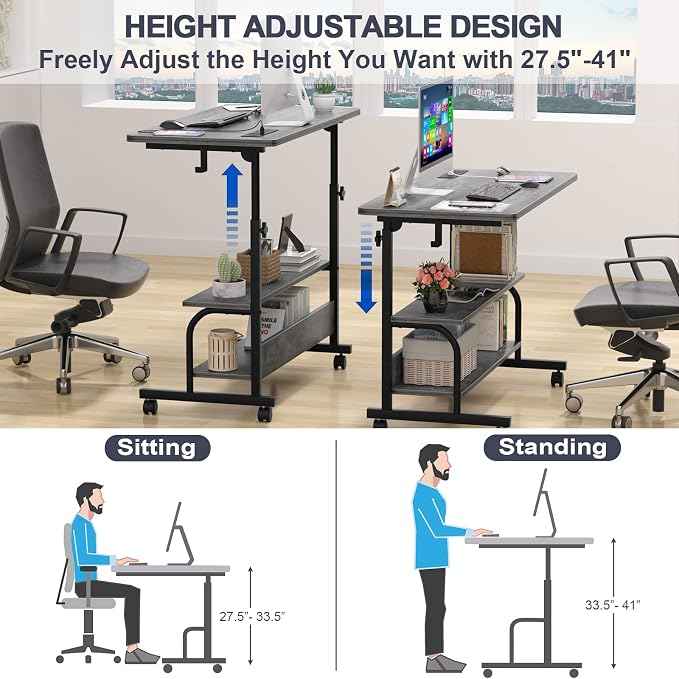 Armocity Rolling Standing Desk - Image 6