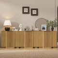 Brafab Buffet Cabinet, 94.5" Modern Farmhouse Accent Sideboard Cabinet by Brafab