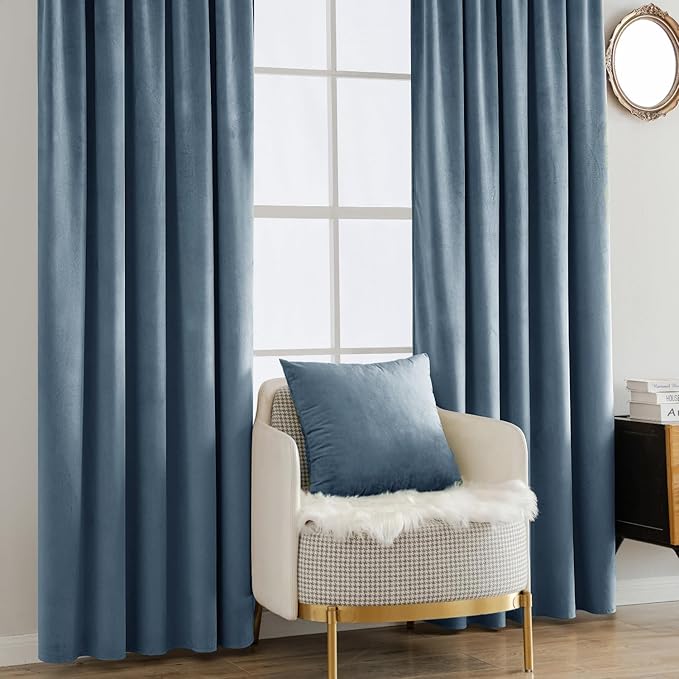 MIULEE Velvet Curtains 90 inches - Image 7