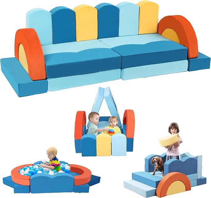 Erament 22Pcs Modular Kids Play Couch by Unknown