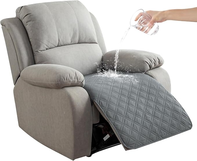 Genina Waterproof Recliner Chair Covers, Recliner Cover by Genina