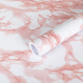 practicalWs White/Pink Marble Contact Paper Granite Peel and Stick Countertops by practicalWs