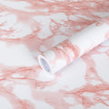 practicalWs White/Pink Marble Contact Paper Granite Peel and Stick Countertops by practicalWs