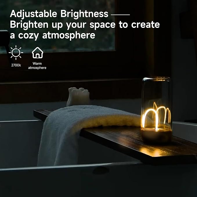 AUGE LIGHT Mini Minimalist Table Lamp Cordless Lamp Rechargeable Table Lamp - Image 3