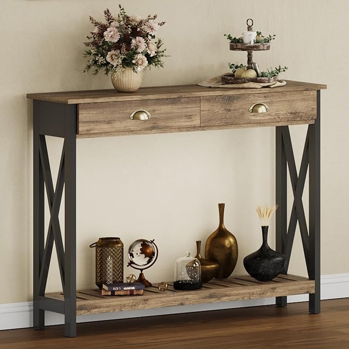 ChooChoo 47" Farmhouse Console Table by ChooChoo