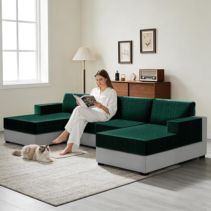 UNBBRRL Stretch Couch Cushion Cover - Image 6