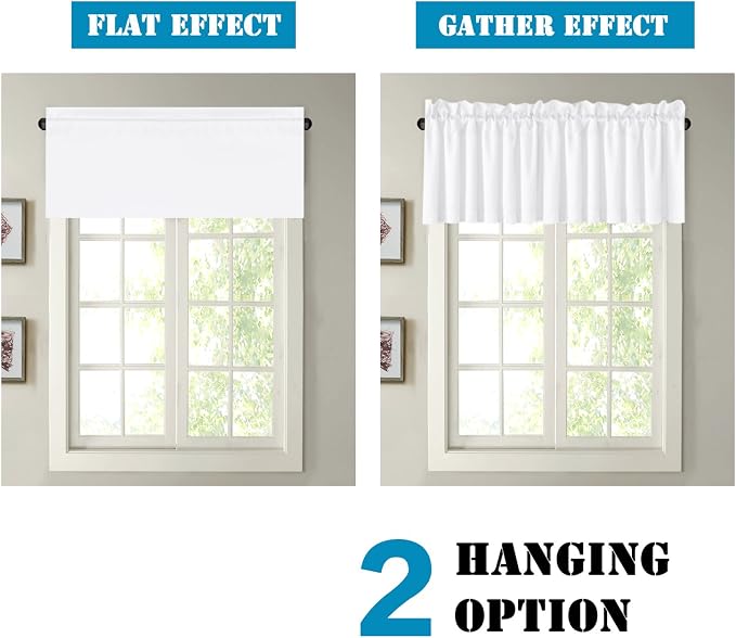 H.VERSAILTEX White Curtain Valances - Image 6
