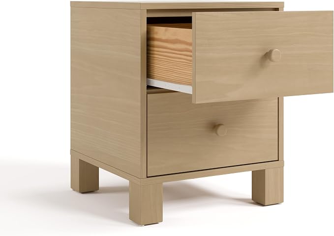 Storkcraft California 2-Drawer Nightstand – GREENGUARD Gold Certified, Premium - Image 10