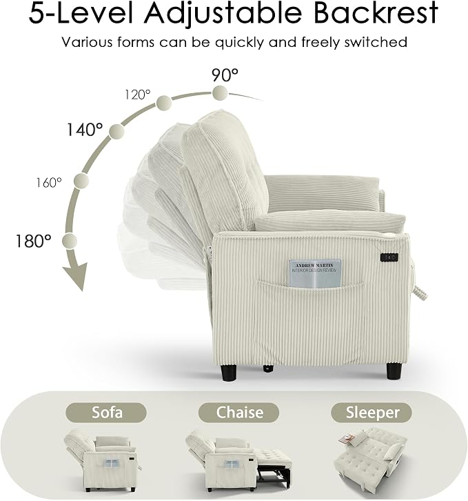 Sleeper Sofa Bed, Guest Room - Image 4