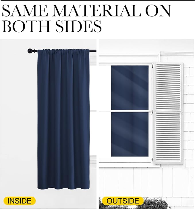 NICETOWN Blackout Curtain Panels - Image 5