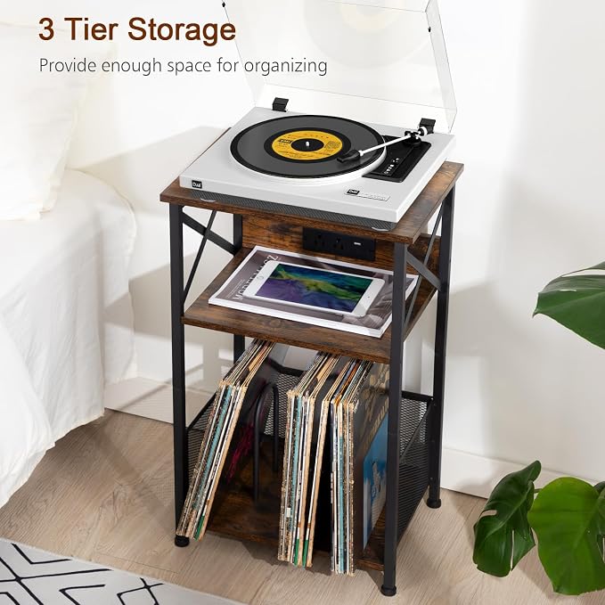 AMHANCIBLE Record Player Stand - Image 7