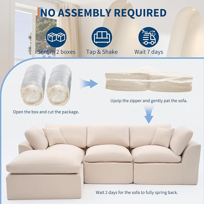 Garvee Modular Sectional Sofa, Sectional Couches - Image 4