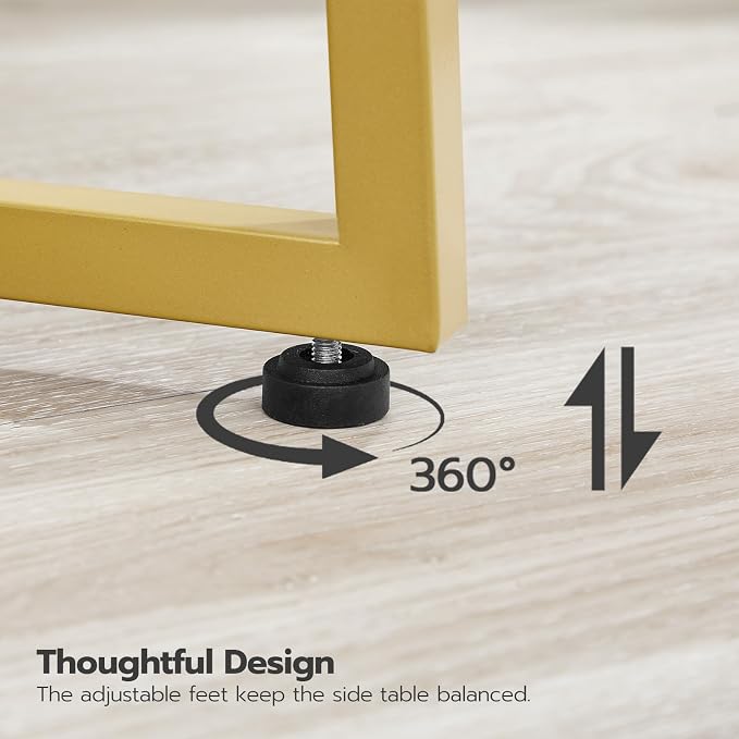 HOOBRO Side Table, Round End Accent Table - Image 7