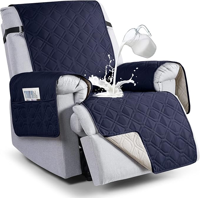 VANSOFY 100% Waterproof Recliner Chair Covers, Recliner Cover Non-Slip Dog by VANSOFYFURNITURECOVERS