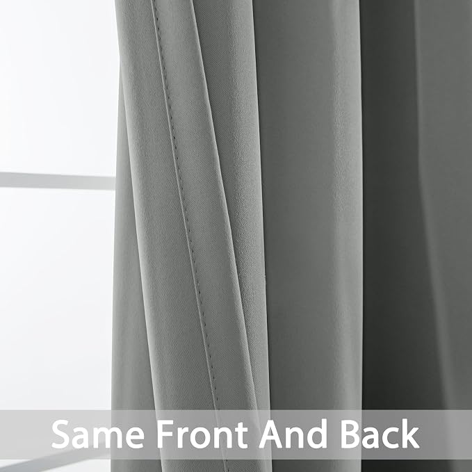 Yakamok 36 Inch Curtains Blackout Window Curtains - Image 6