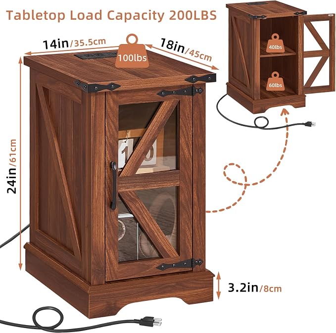 Joaxswe Narrow Night Stand - Image 2