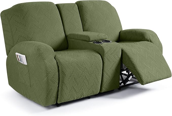Ruaozz Loveseat Recliner Covers by RuaozzFurnitureCovers
