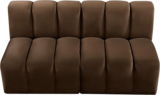 Meridian Furniture 103Brown-S2A Arc Collection Modern | Contemporary Modular - Image 5