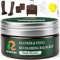 Dark Brown Leather Repair Kit, Leather Recoloring Balm – Restore & Repair Faded by Unknown