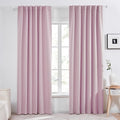 Deconovo Blackout Curtains, Thermal Insulated, W52 x L95 2 Panels, Back Tab by Deconovo